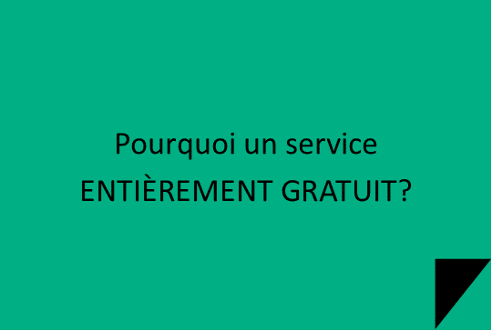 Service gratuit