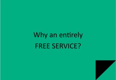 Entirely free service