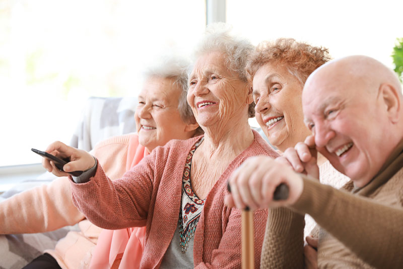 milieu de vie pour personnes âgées