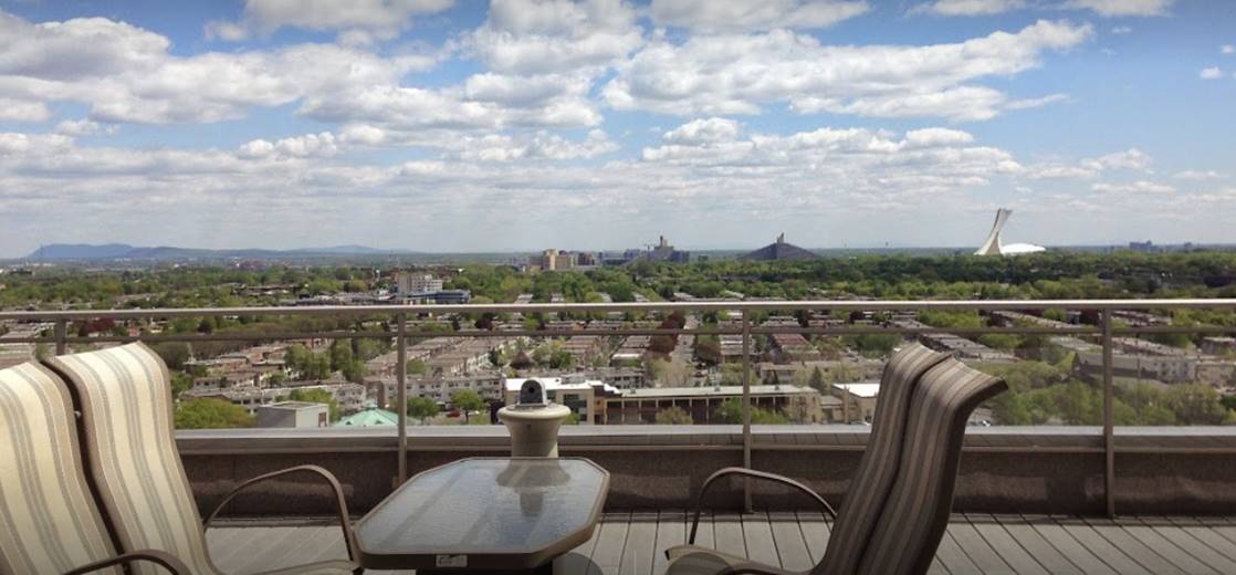 Manoir St Léonard terrasse