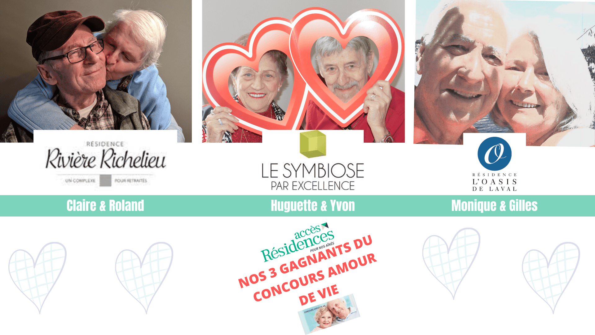 LES GAGNANTS DU CONCOURS AMOUR DE VIE (2)