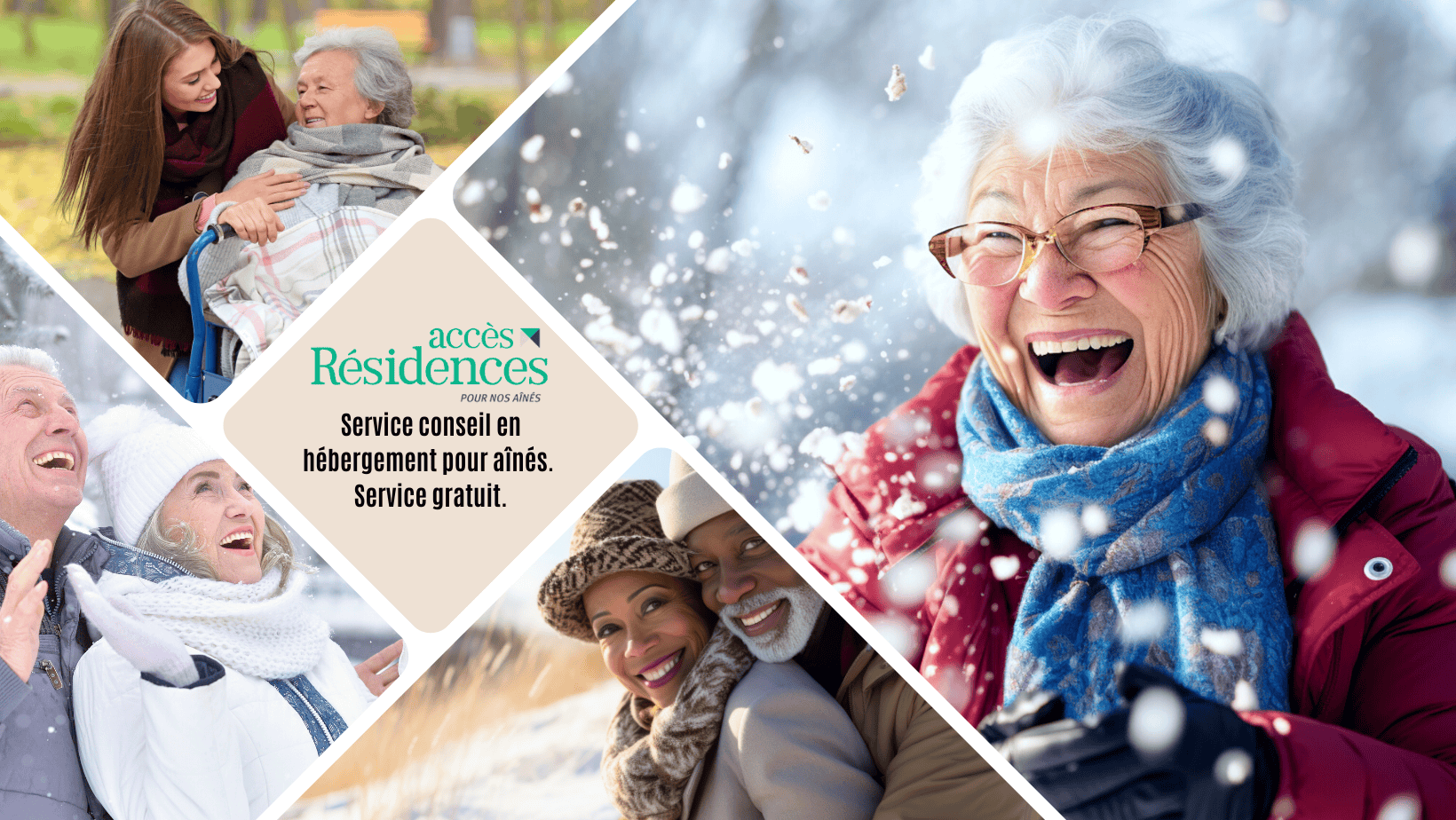 Service conseil en hébergement pour aînés. Service gratuit